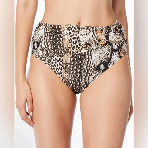 BLEU ROD BEATTIE WALK ON THE WILD SIDE TANKINI TOP AND HIGH WAIST BOTTOM - Picture 7 of 13